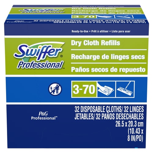 Swiffer Professional Dry Cloths Refill 6/32 ct